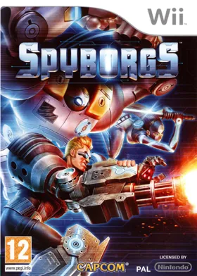 Spyborgs box cover front